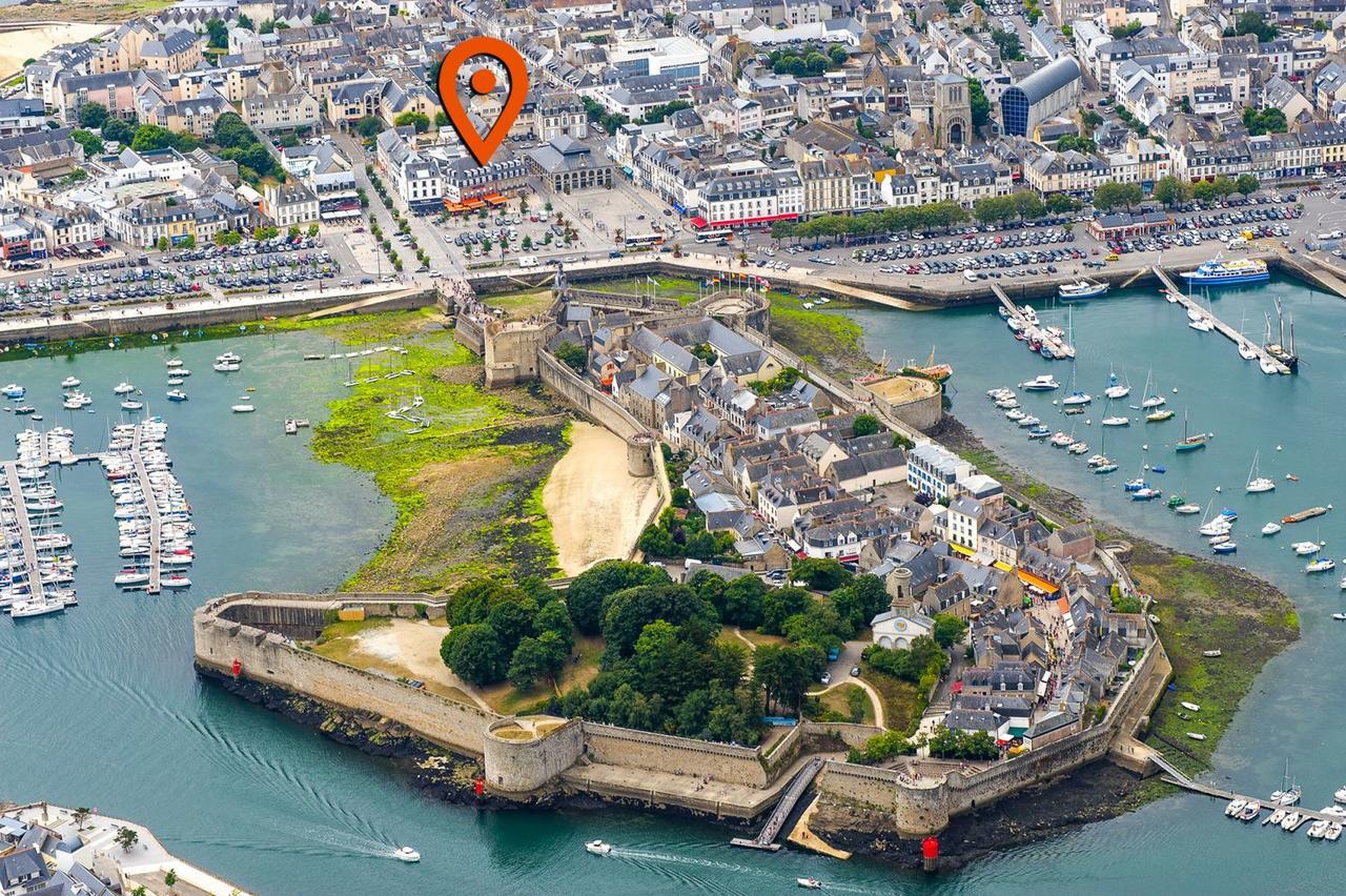 Les Grands Voyageurs Hotell Concarneau Exteriör bild